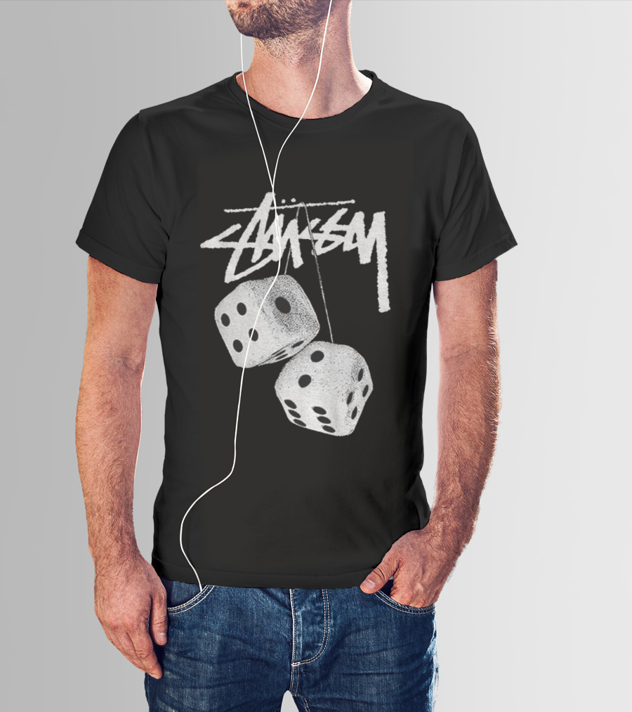 Stussy Hanging Dice Vintage Style T-Shirt