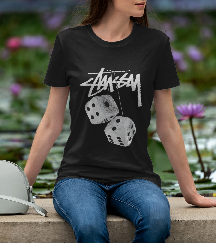 Stussy Hanging Dice Vintage Style T-Shirt