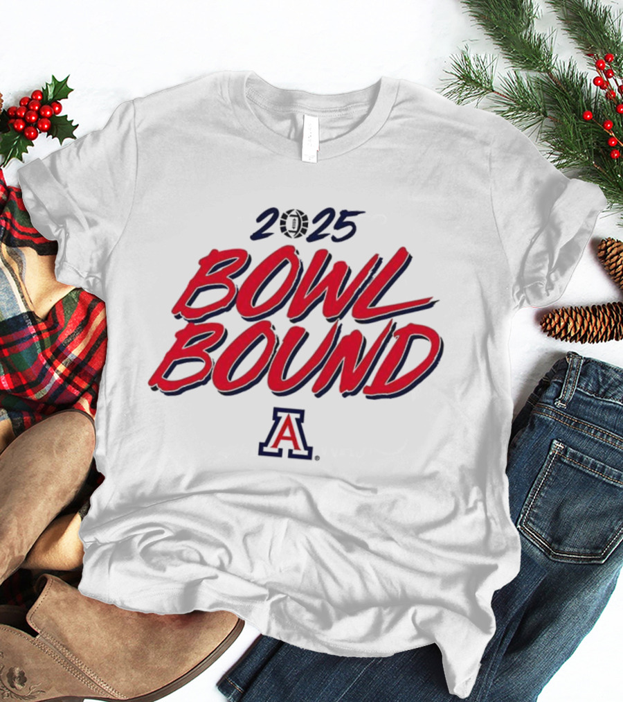 Arizona Wildcats 2025 Bowl Bound A T-Shirt