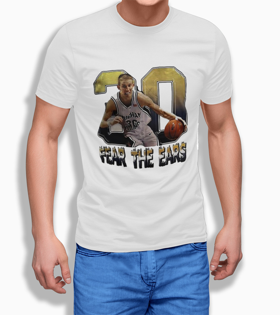Brigham Young Basketball Fear The Ears 30 T-Shirt