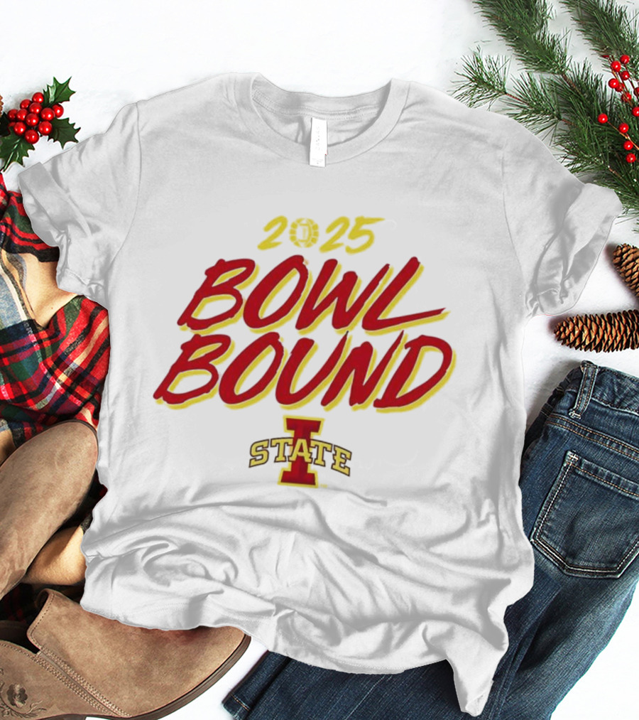 2025 Bowl Bound Iowa State Cyclones T-Shirt