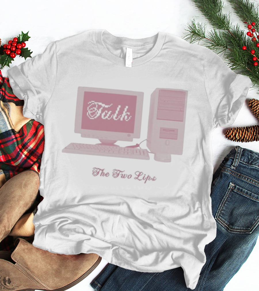 Talk The Two Lips Computer T-Shirt