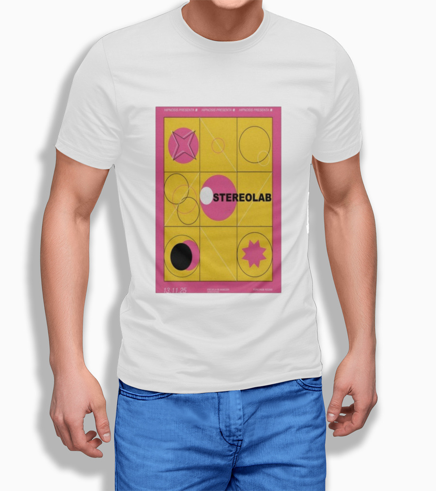 Hypnosis Presenta Stereolab Mexico 13.11.25 Foro Indie Rocks Escuela De Aviacion T-Shirt