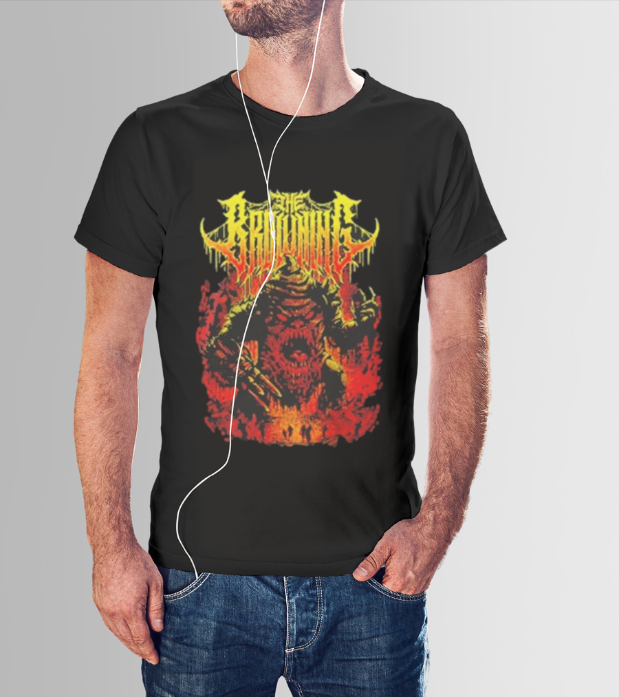 The Browning Burn This World Evolved USA Tour 2025 Destroyer Monster Fire T-Shirt