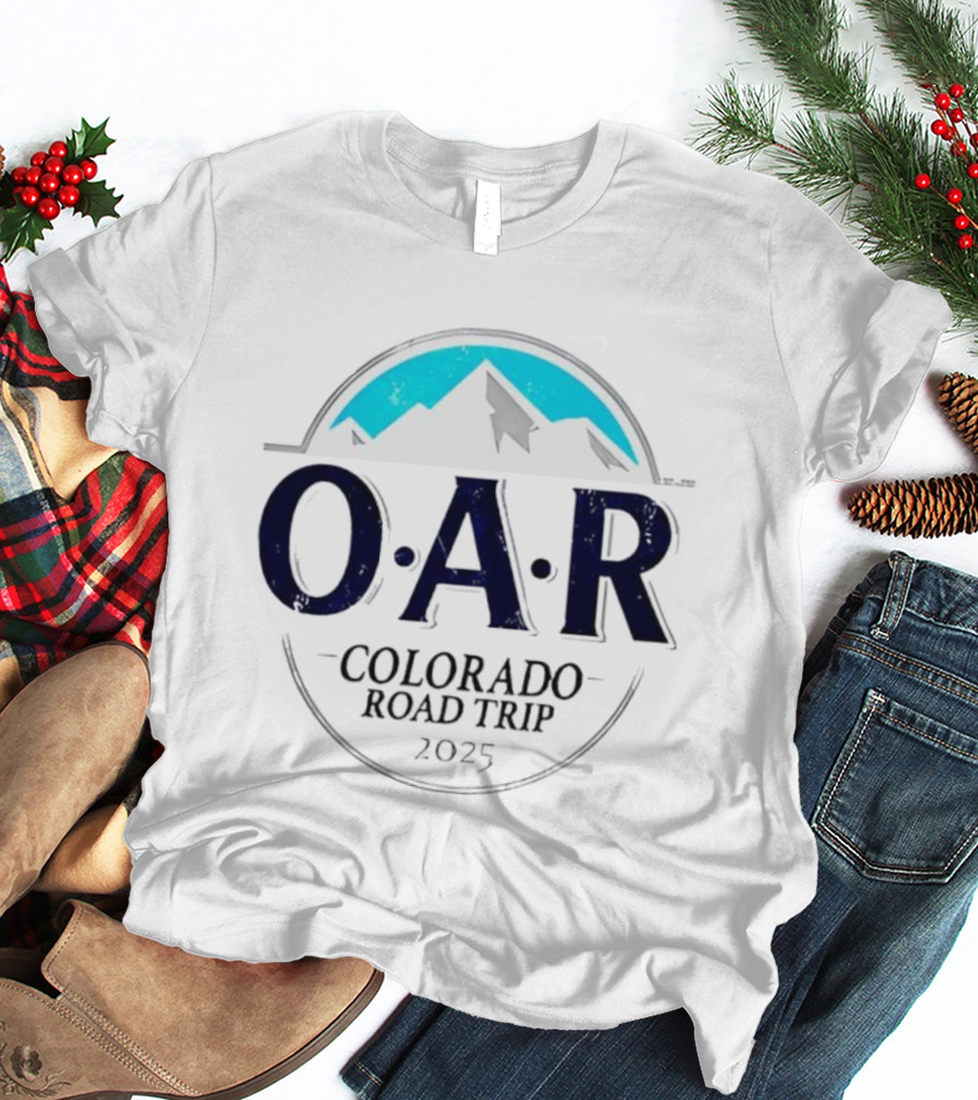 O.A.R. 2025 Colorado Road Trip Mountain Adventure T-Shirt
