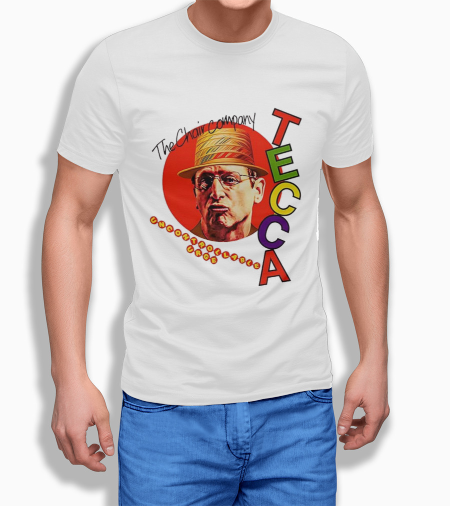 Tim Robinson The Chair Company Uncontrollable Urge Tecca Hat Portrait T-Shirt