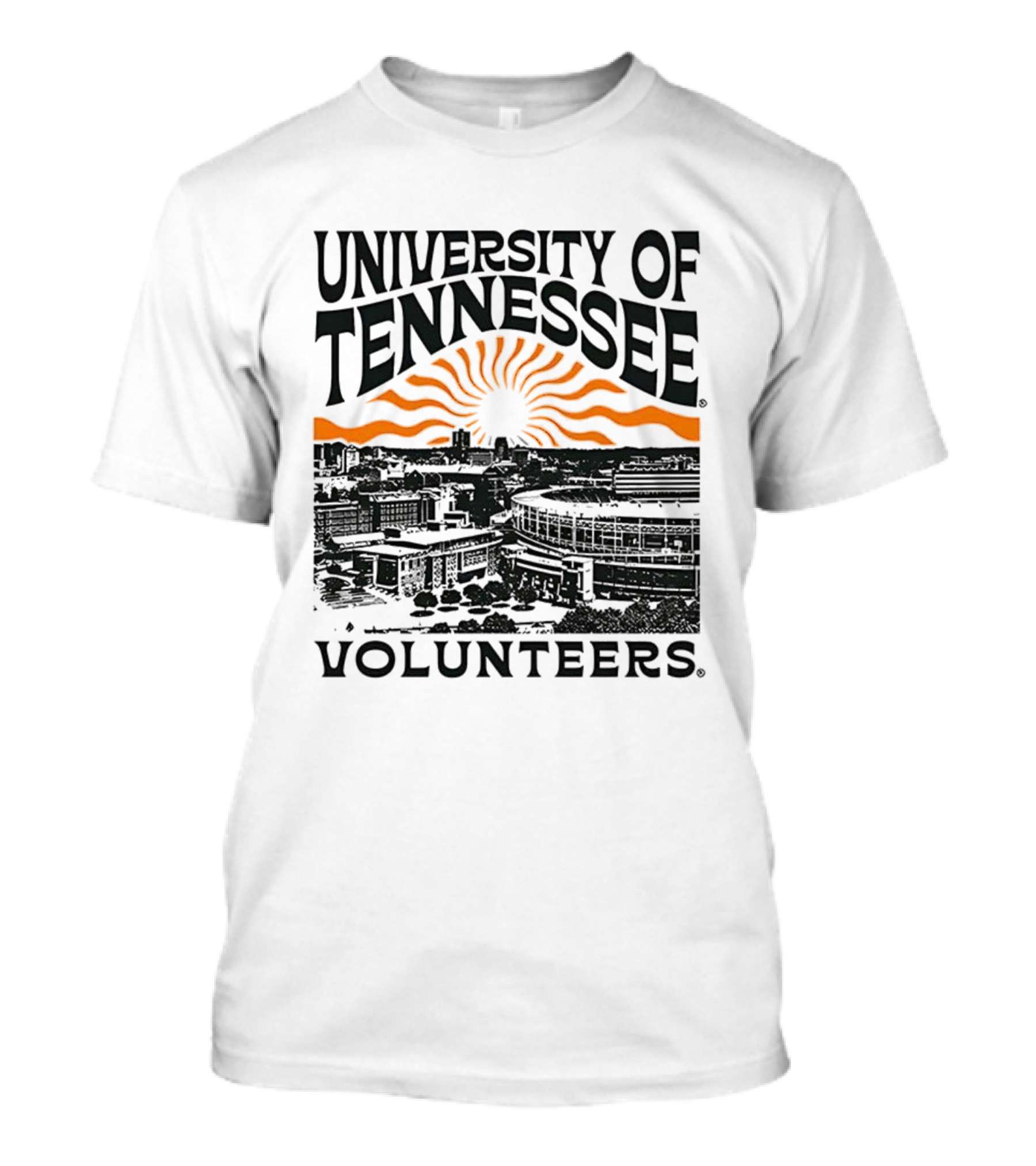 University Of Tennessee Volunteers Campus Sunburst T-Shirt