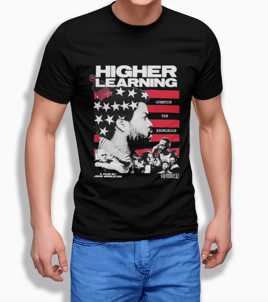 Higher Learning Ice Cube Question The Knowledge Columbia Pictures John Singleton T-Shirt