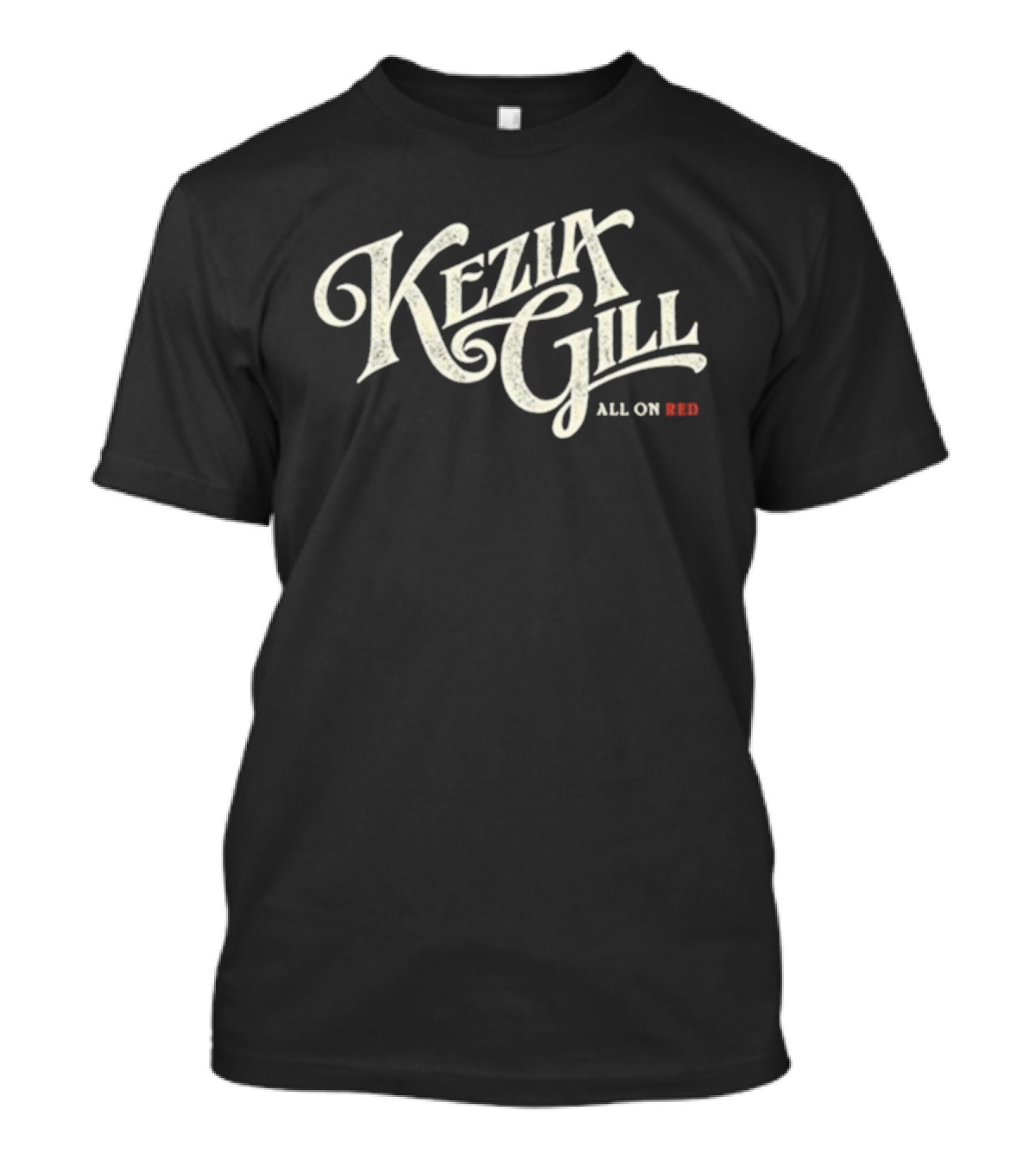 Kezia Gill All On Red Bold Vintage Style T-Shirt