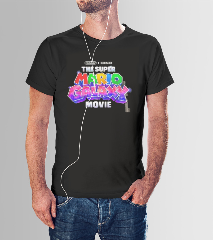 Nintendo Illumination The Super Mario Galaxy Movie 2025 Adventure T-Shirt