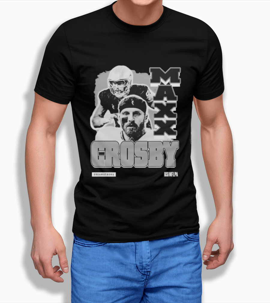 Maxx Crosby NFLPA Dreamathon Raiders Football Player Theme T-Shirt