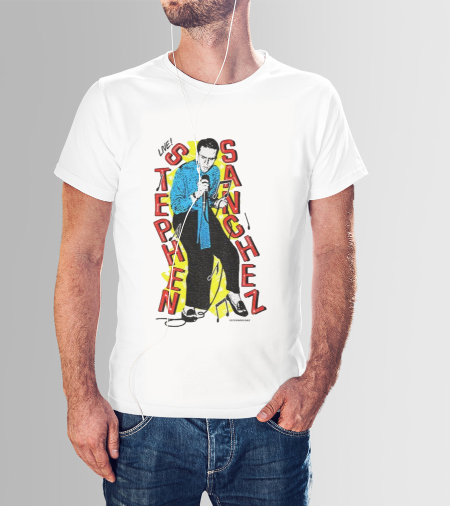 Stephen Sanchez Retro Music Performance Stephen Sanchez The Connie Co Show T-Shirt