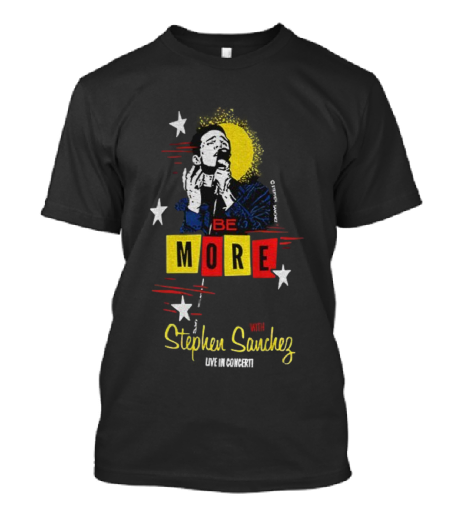 Stephen Sanchez Be More Live Concert Stars And Moon T-Shirt