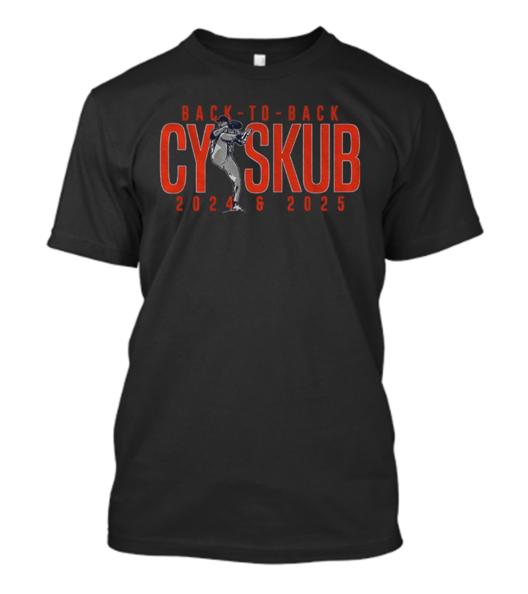 Back-to-Back Cy Skub 2024 2025 Tarik Skubal Detroit Tigers T-Shirt