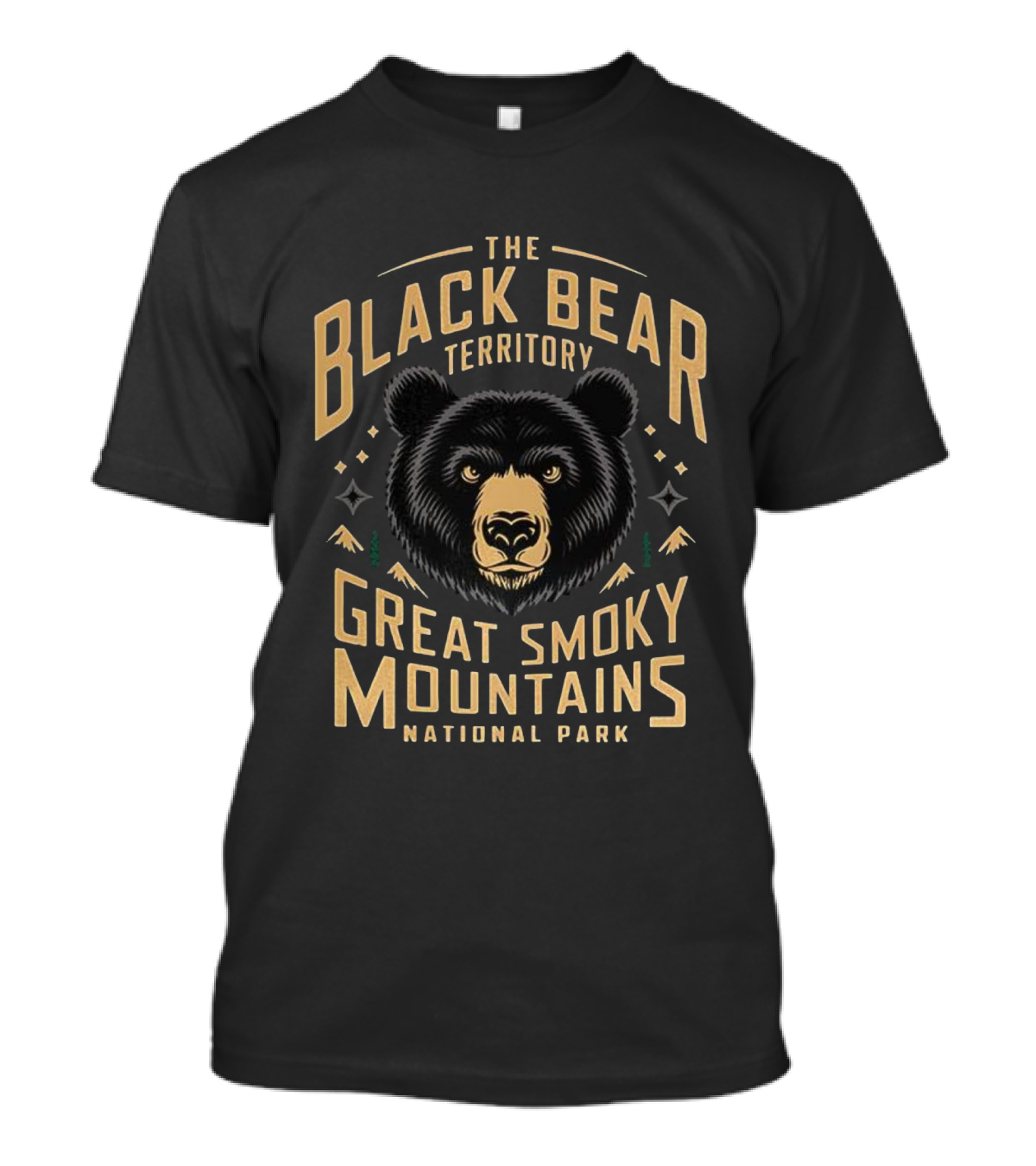 The Black Bear Territory Great Smoky Mountains National Park T-Shirt