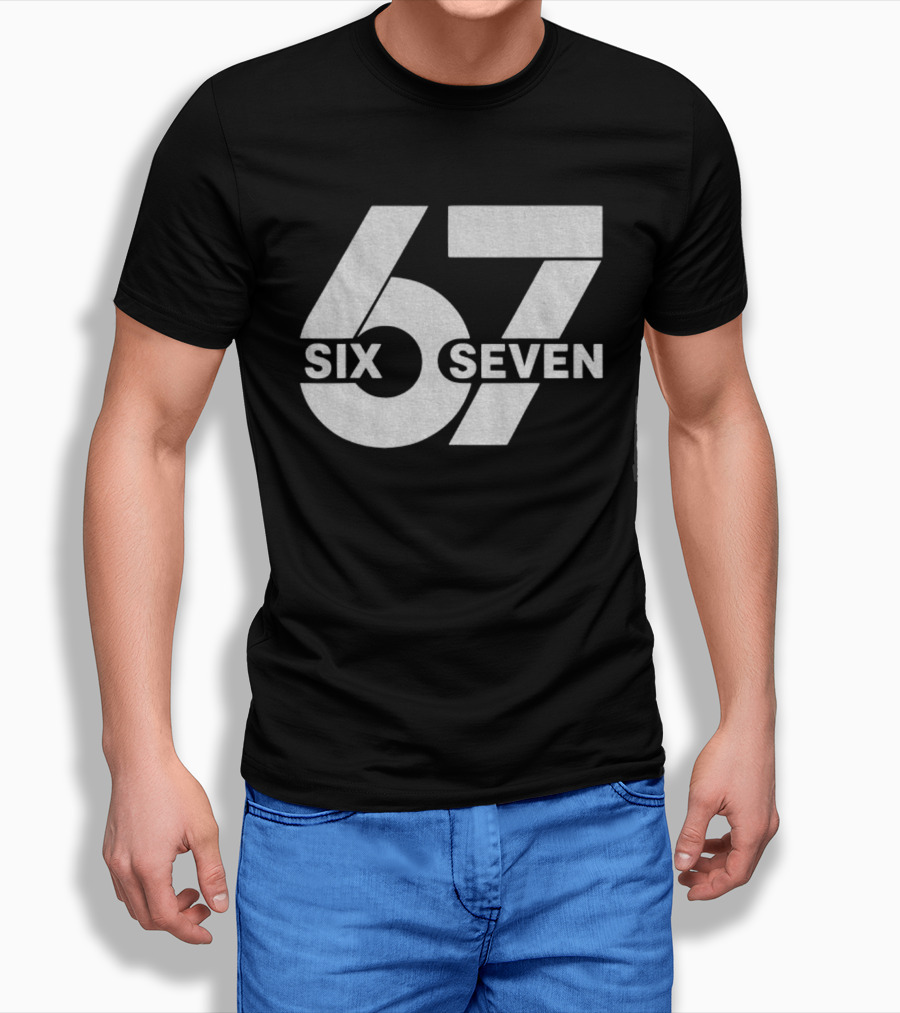 Six Seven 67 Meme Trendy Design T-Shirt