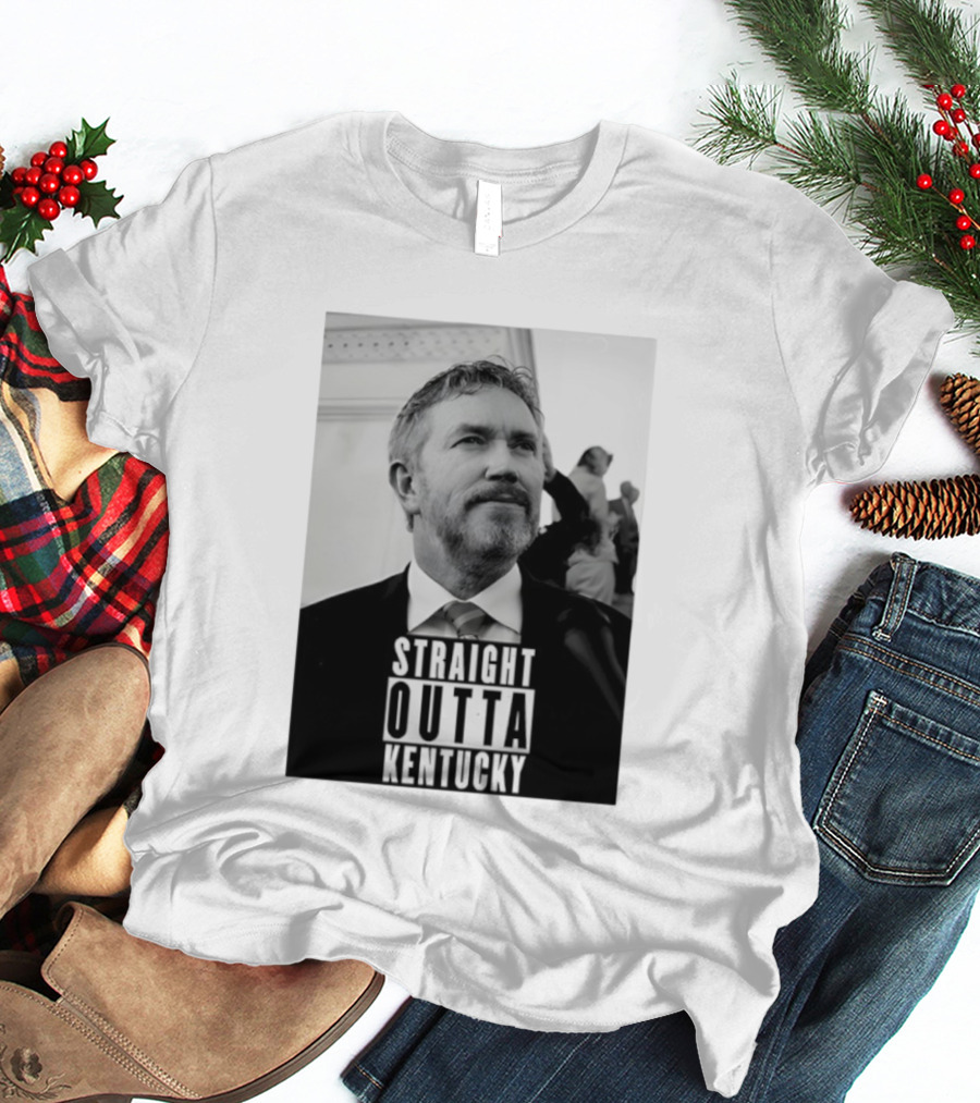 Straight Outta Kentucky Thomas Massie 2025 T-Shirt