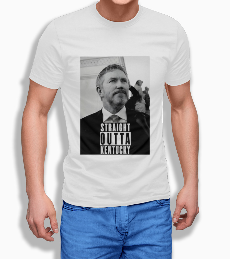 Straight Outta Kentucky Thomas Massie 2025 T-Shirt
