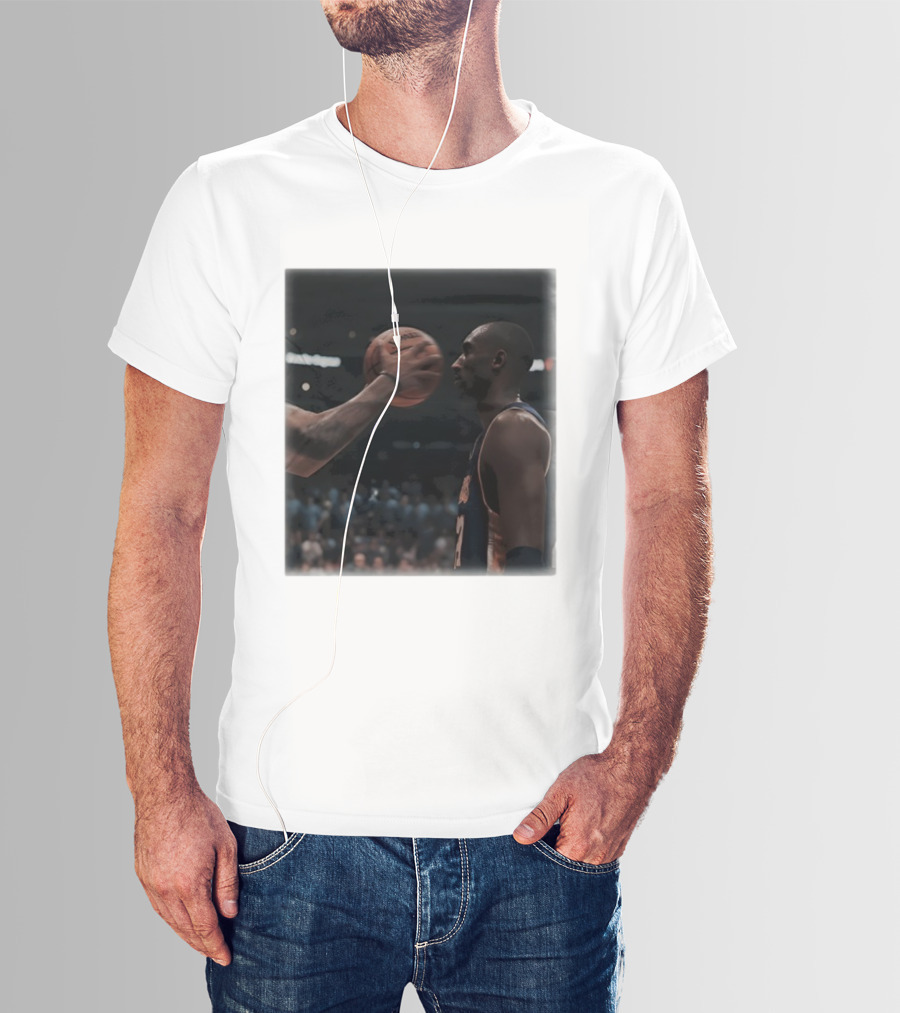 Kobe Mentality Unflinching Stare Basketball Determination T-Shirt