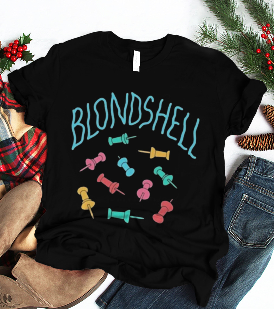Blondshell Colorful Thumbtack Collection T-Shirt