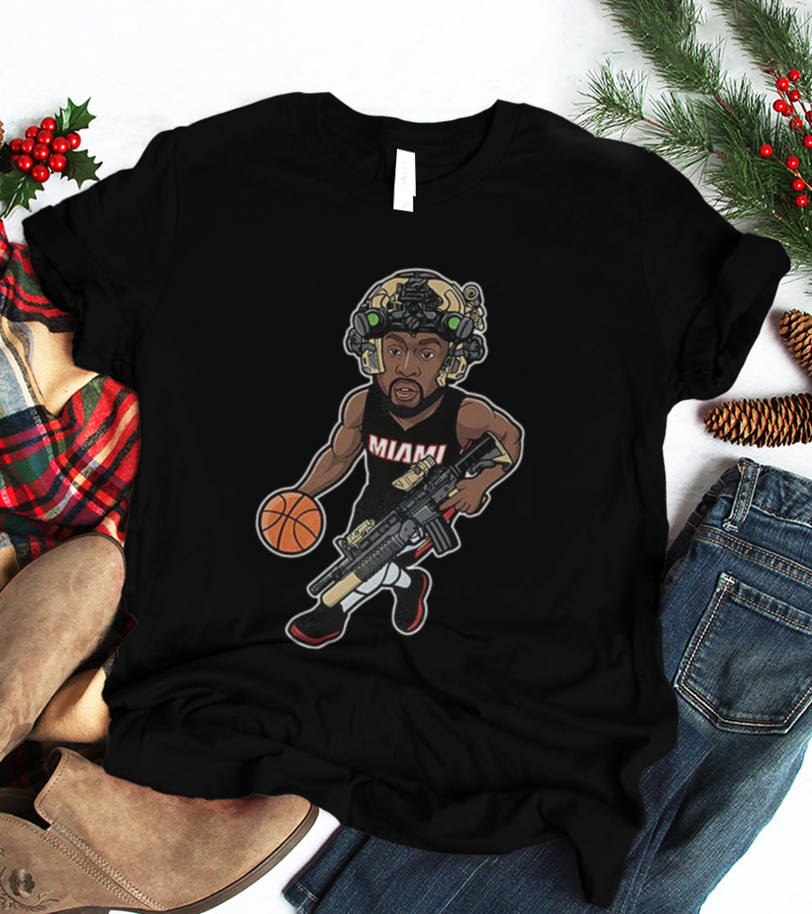 Miami Basketball Soldier Jimmy Butler Miami T-Shirt