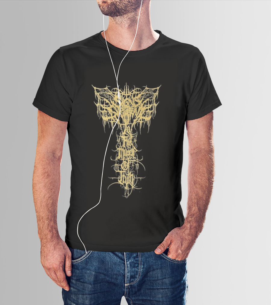 Signs Of The Swarm To Rid Myself Of Truth Gold Foil Design T-Shirt