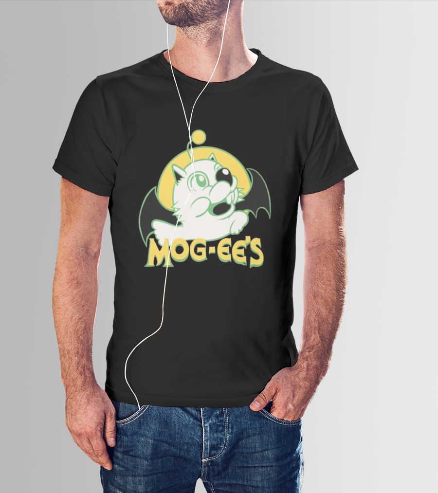 MOG-ee's 4thGEARy Bat Wing Creature Design T-Shirt