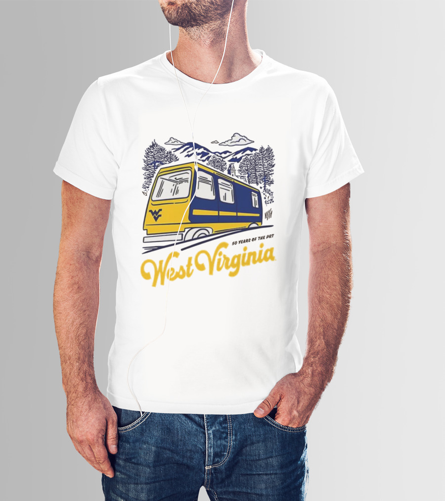 West Virginia 50 Years Of The PRT Anniversary Celebration T-Shirt