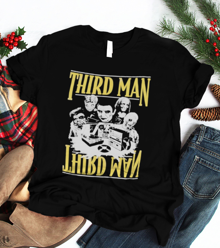 THIRD MAN RECORDS CREEPY MASH UP T-Shirt