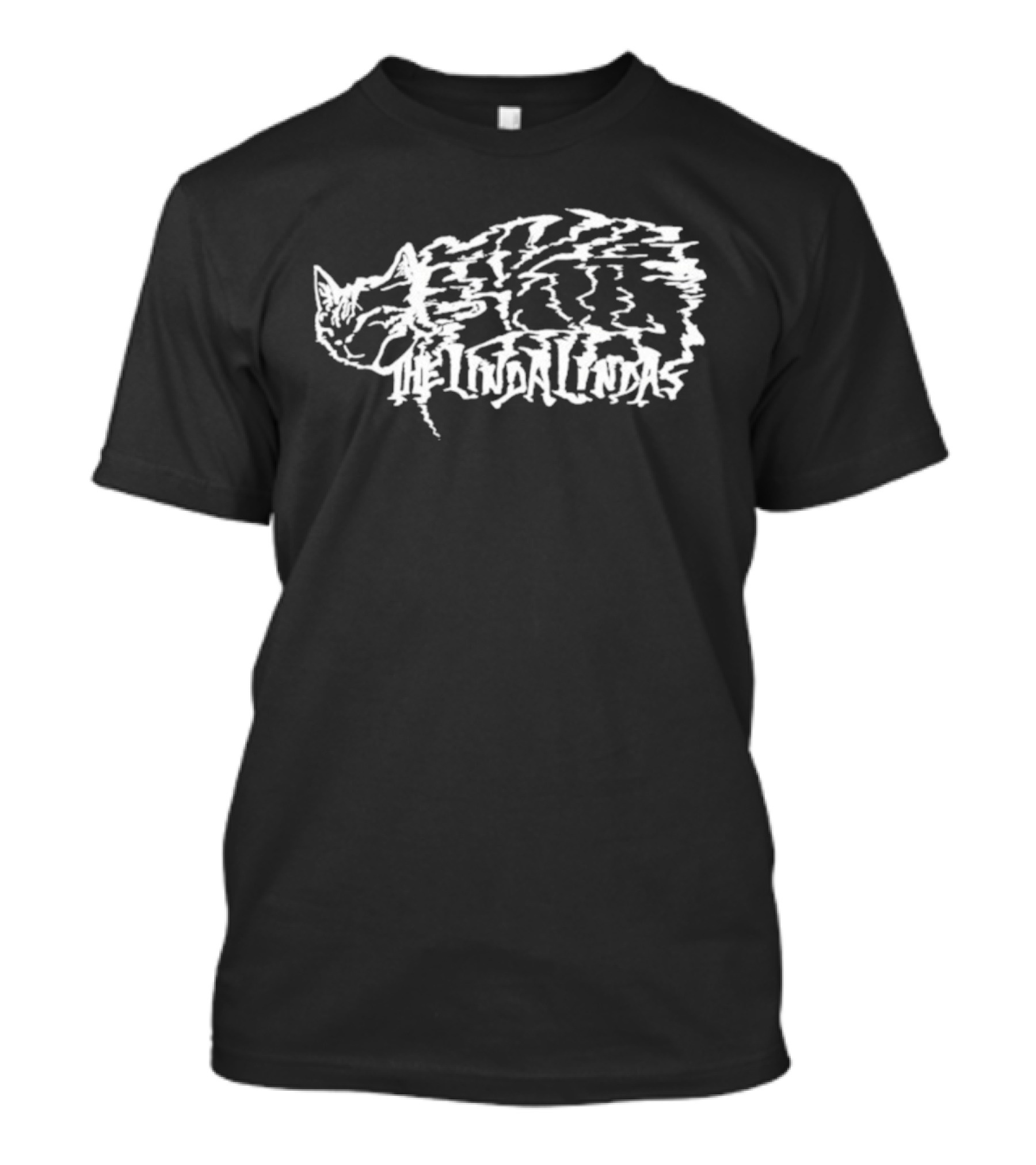 The Linda Lindas Sleeping Cat Graphic Band Merchandise T-Shirt