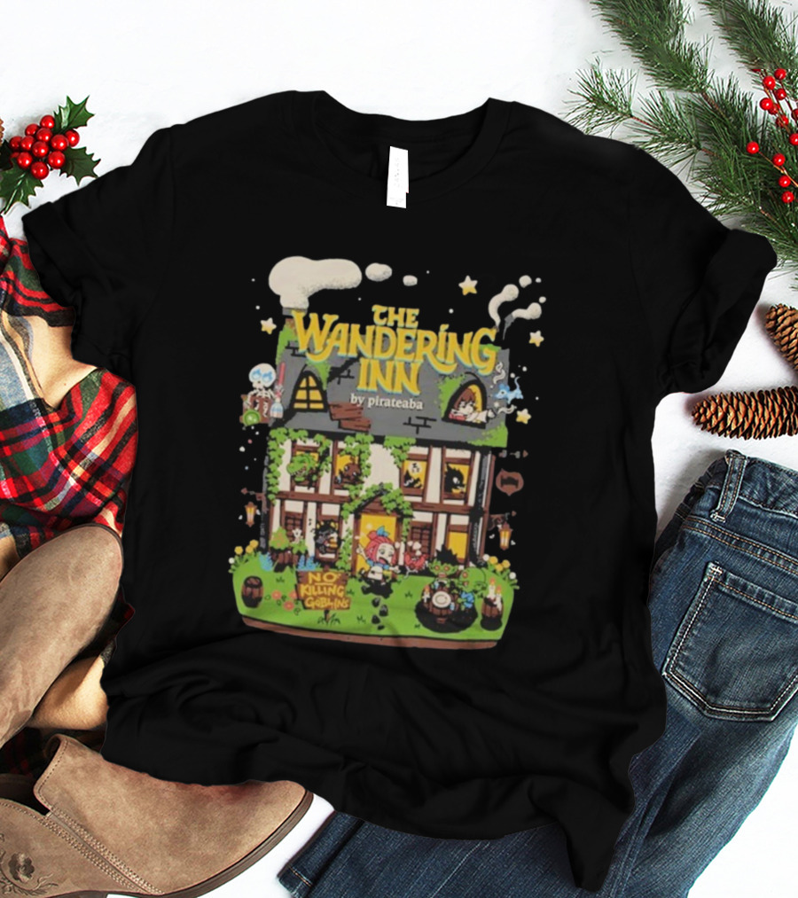 The Wandering Inn By Pirateaba No Killing Goblins House Scene T-Shirt