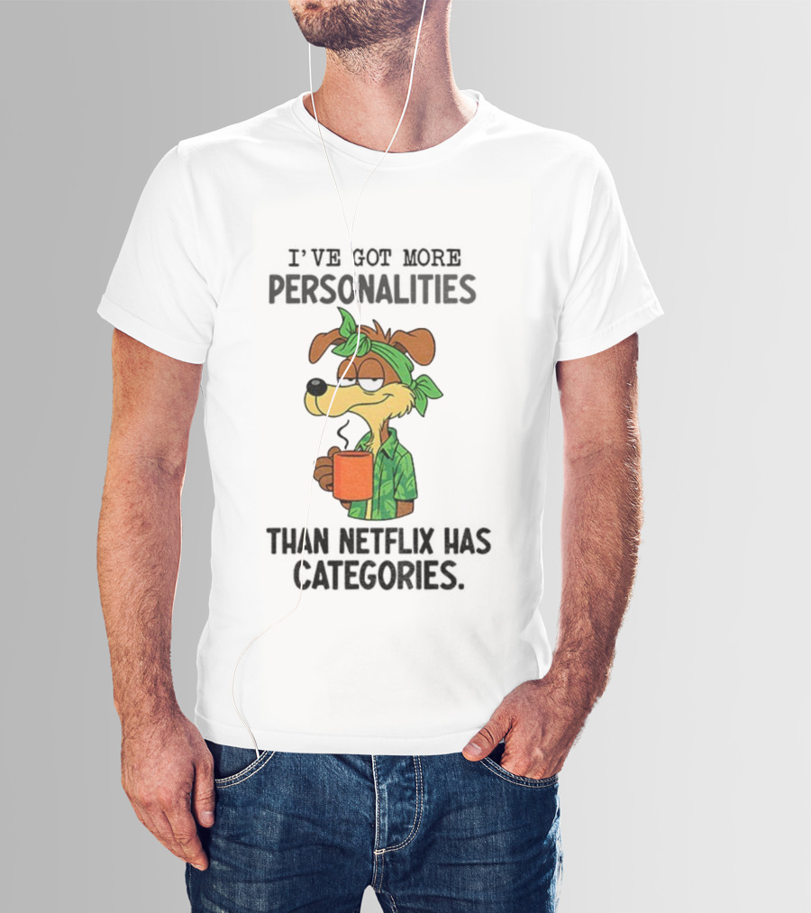 Wile E. Coyote More Personalities Than Netflix Has Categories Coffee Humor T-Shirt