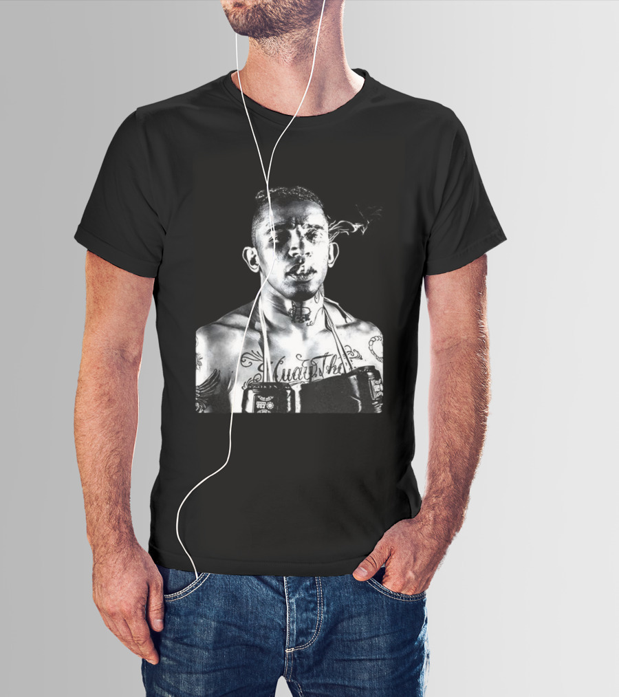 Carlos Prates The Nightmare MMA Muay Thai Tattoo Ink Portrait T-Shirt