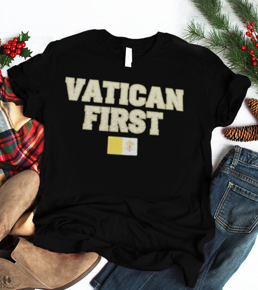 Vatican First Flag Bold Statement T-Shirt