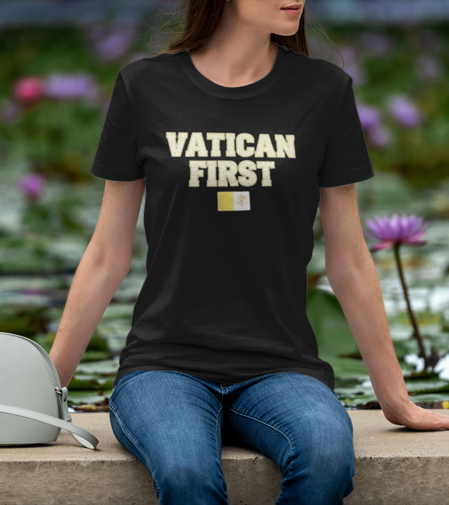 Vatican First Flag Bold Statement T-Shirt
