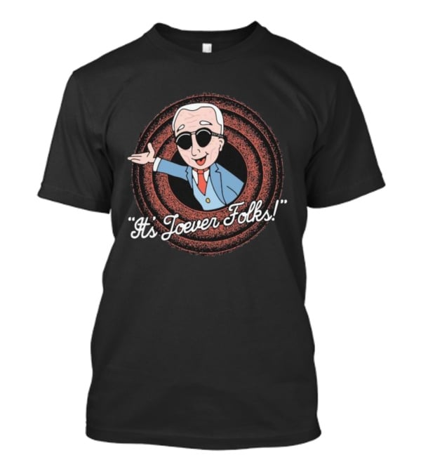 It's Joever Folks Cartoon Character Retro Style T-Shirt