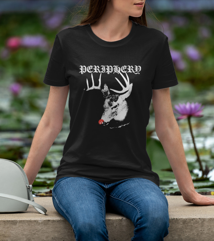 Periphery Rudolph Reindeer Christmas Design T-Shirt