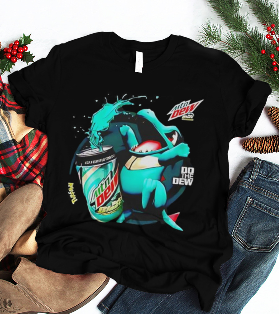 Mountain Dew Baja Blast Do The Dew Animation T-Shirt