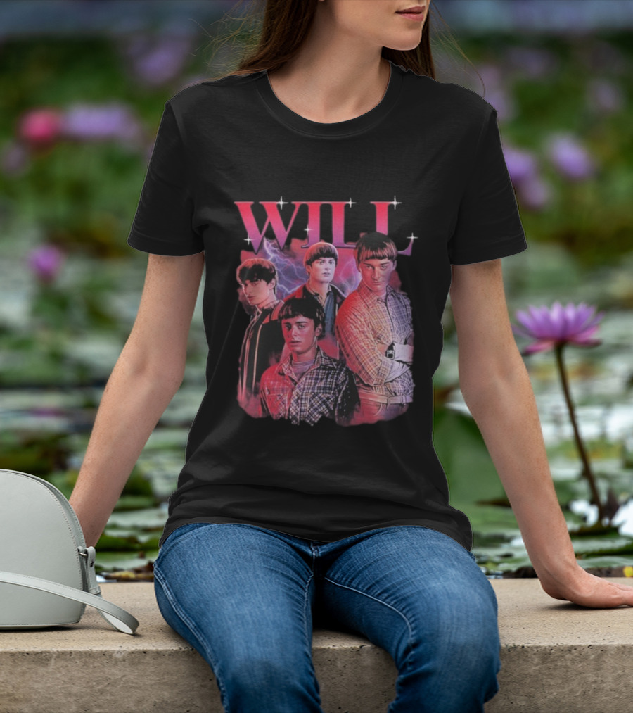 Will Stranger Things Iconic Character Tribute T-Shirt