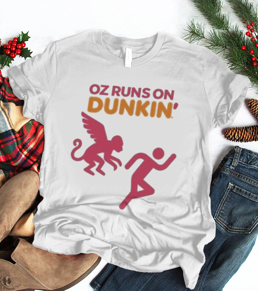 Wicked OZ Runs On Dunkin' Flying Monkey Chase T-Shirt
