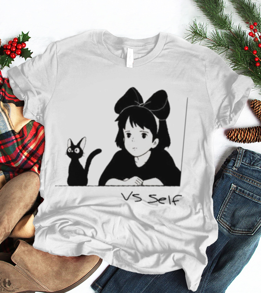 Vs Self Witch Cat Kiki’s Delivery Service Ursula T-Shirt
