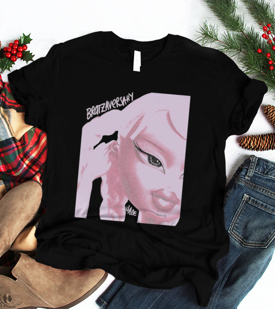 Bratz Jade Glam Bratzaversary Pink Sparkle Aesthetic T-Shirt