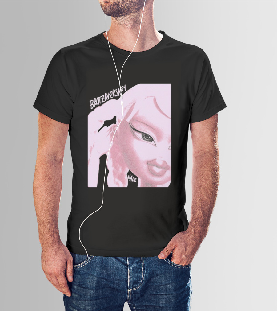 Bratz Jade Glam Bratzaversary Pink Sparkle Aesthetic T-Shirt