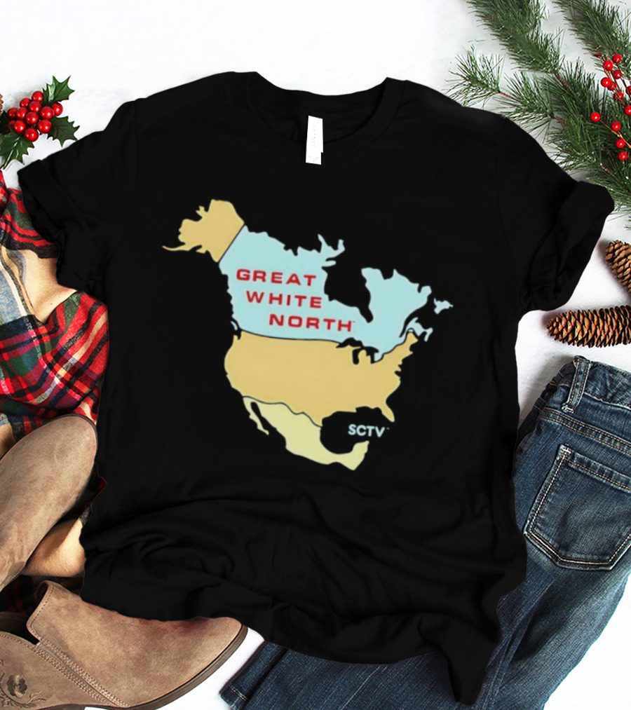 SCTV Great White North Map T-Shirt