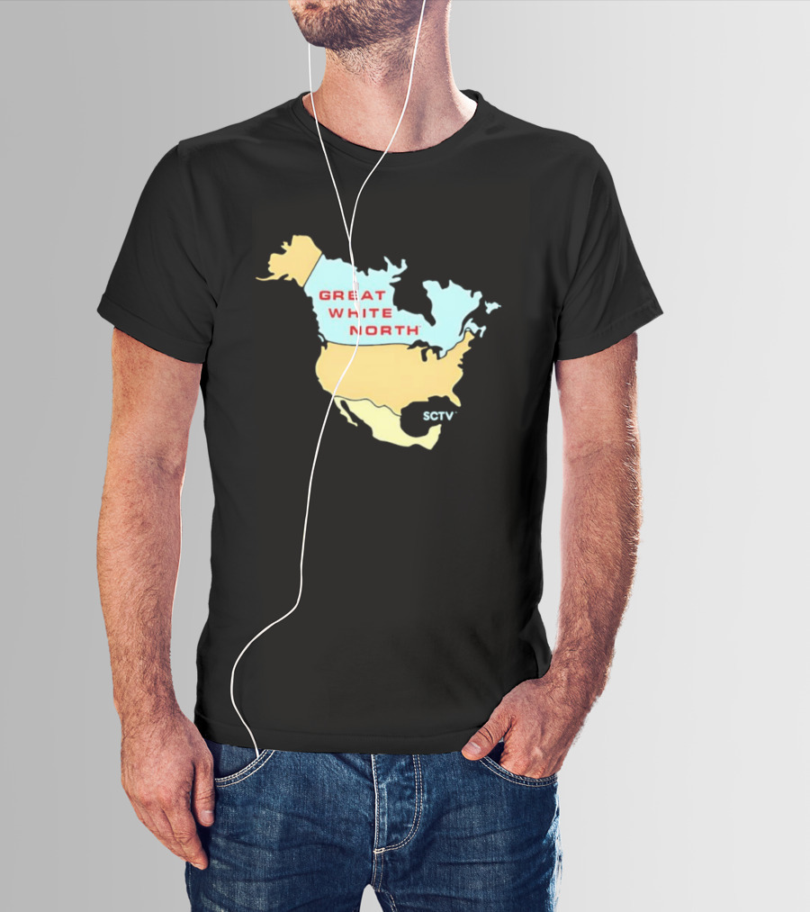 SCTV Great White North Map T-Shirt