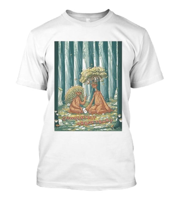 Completely Arbortrary Tree Buds Forest Friends With Nature Hair T-Shirt