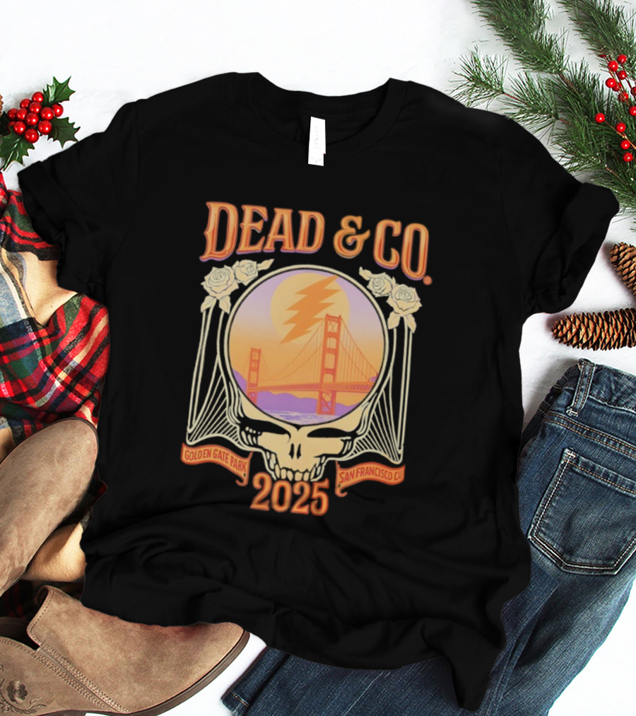 Dead And Company 2025 Golden Gate Park San Francisco CA T-Shirt