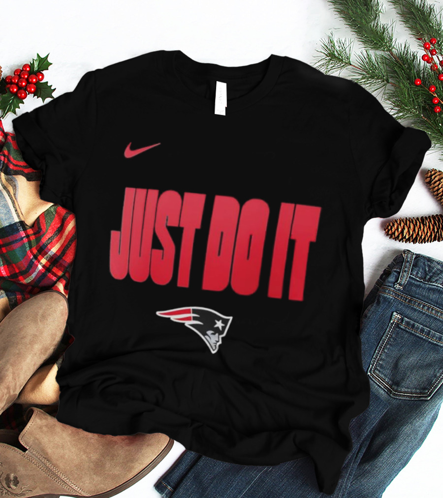 Nike New England Patriots Just Do It 2025 T-Shirt