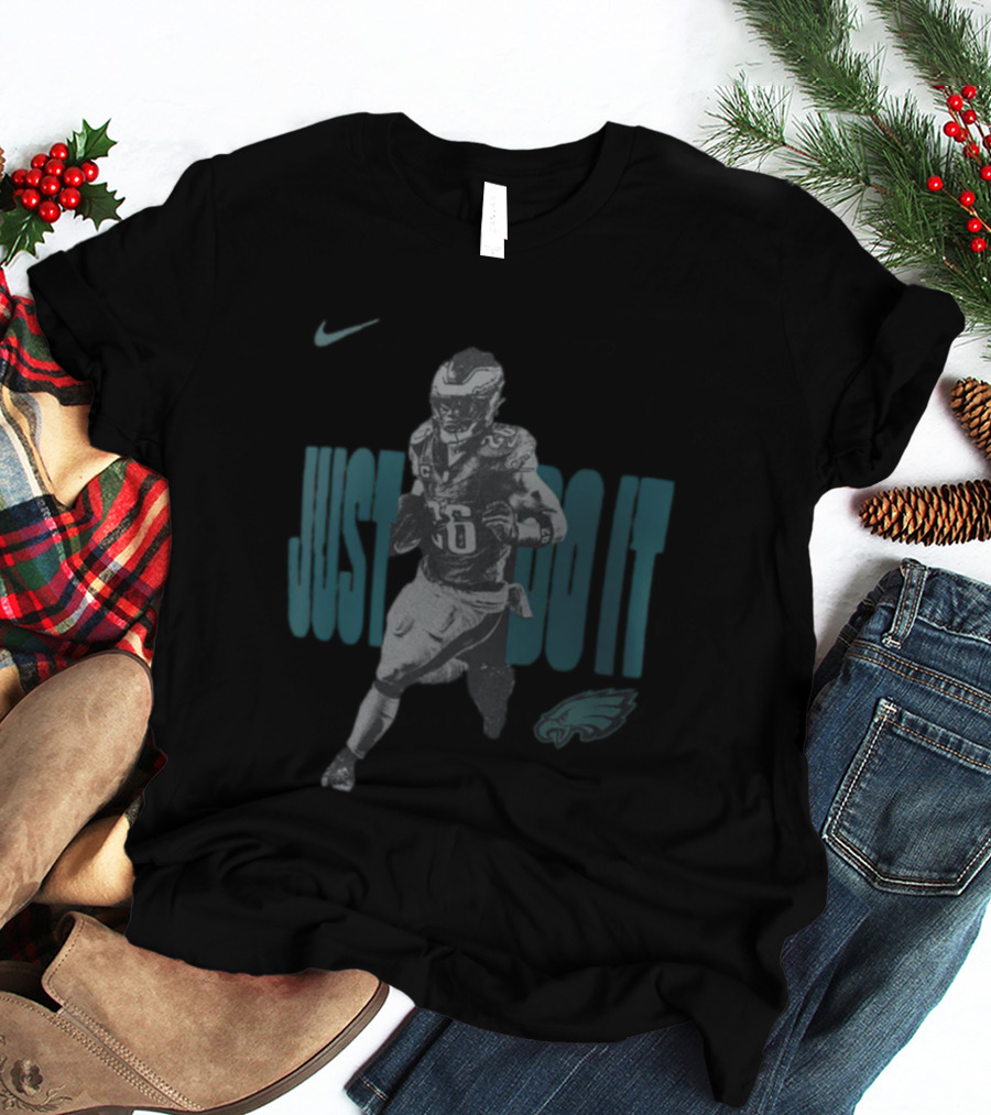 Nike Philadelphia Eagles Saquon Barkley 2025 Just Do It T-Shirt