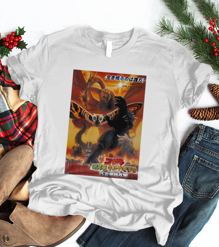 Godzilla Mothra King Ghidorah Giant Monsters All-Out Attack T-Shirt
